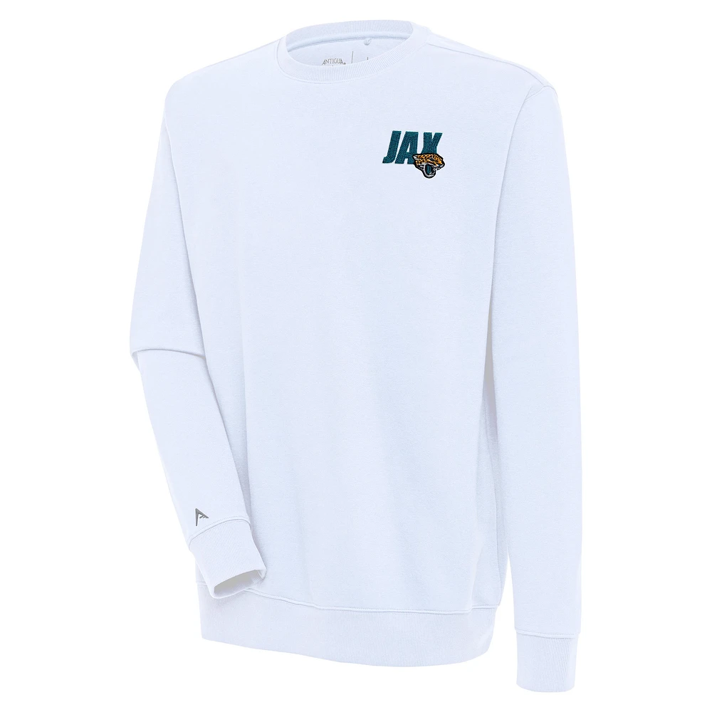 Men's Antigua Jacksonville Jaguars Victory Pullover Sweatshirt