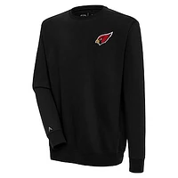 Men's Antigua  Black Arizona Cardinals Victory Pullover Sweatshirt