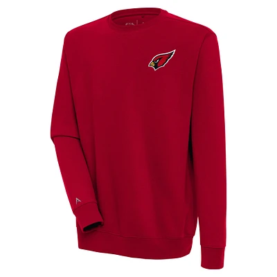 Men's Antigua Cardinal Arizona Cardinals Victory Pullover Sweatshirt