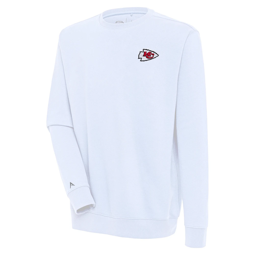 Men's Antigua Kansas City Chiefs Victory Pullover Sweatshirt