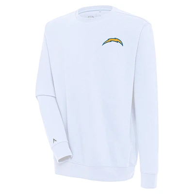 Men's Antigua Los Angeles Chargers Victory Pullover Sweatshirt