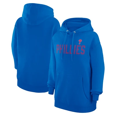 Women's G-III 4Her by Carl Banks Royal Philadelphia Phillies Dot Print Pullover Hoodie