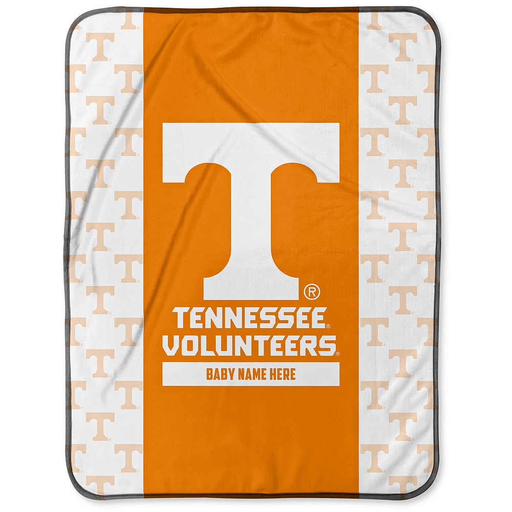 Chad & Jake Tennessee Volunteers 30" x 40" Personalized Baby Blanket
