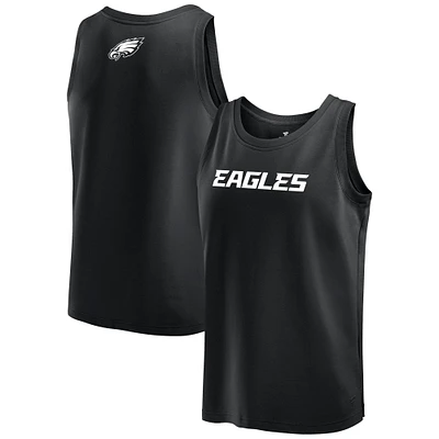 Men's Fanatics Black Philadelphia Eagles Elements Tank Top