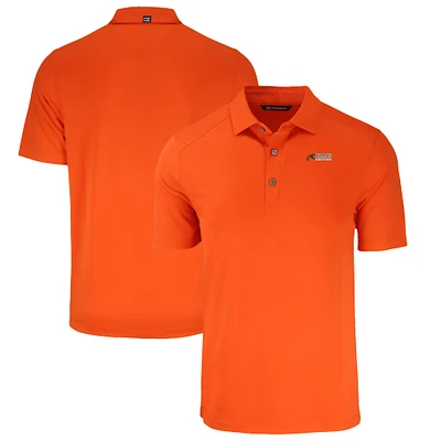 Men's Cutter & Buck Orange Florida A&M Rattlers Big Tall Forge Eco Stretch Recycled Polo