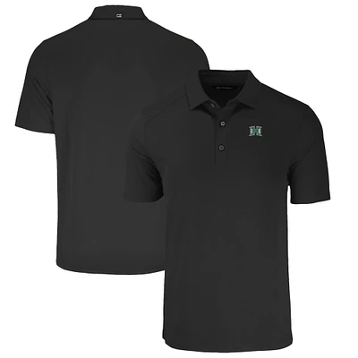 Men's Cutter & Buck Hawaii Rainbow Warriors Big Tall Forge Eco Stretch Recycled Polo