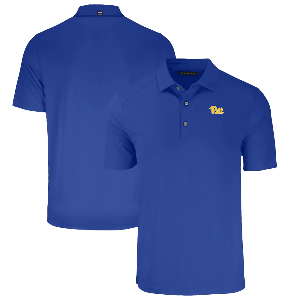 Men's Cutter & Buck Royal Pitt Panthers Big Tall Forge Eco Stretch Recycled Polo