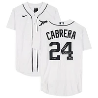 Miguel Cabrera Detroit Tigers Autographed Nike Authentic Jersey with Multiple Inscriptions - Limited Edition of 24
