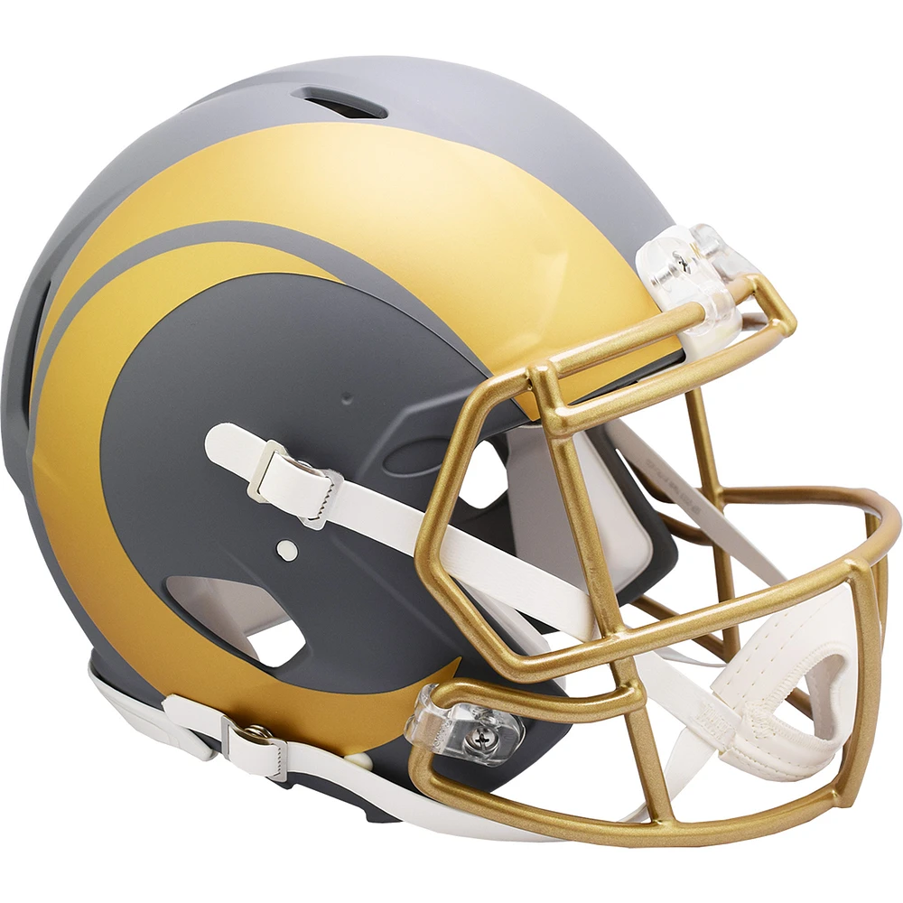 Los Angeles Rams Riddell 2024 Slate Alternate Speed Authentic Helmet
