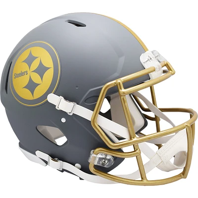 Pittsburgh Steelers Riddell 2024 Slate Alternate Speed Authentic Helmet