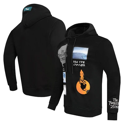 Unisex Freeze Max Black The Twilight Zone Logo Pullover Hoodie