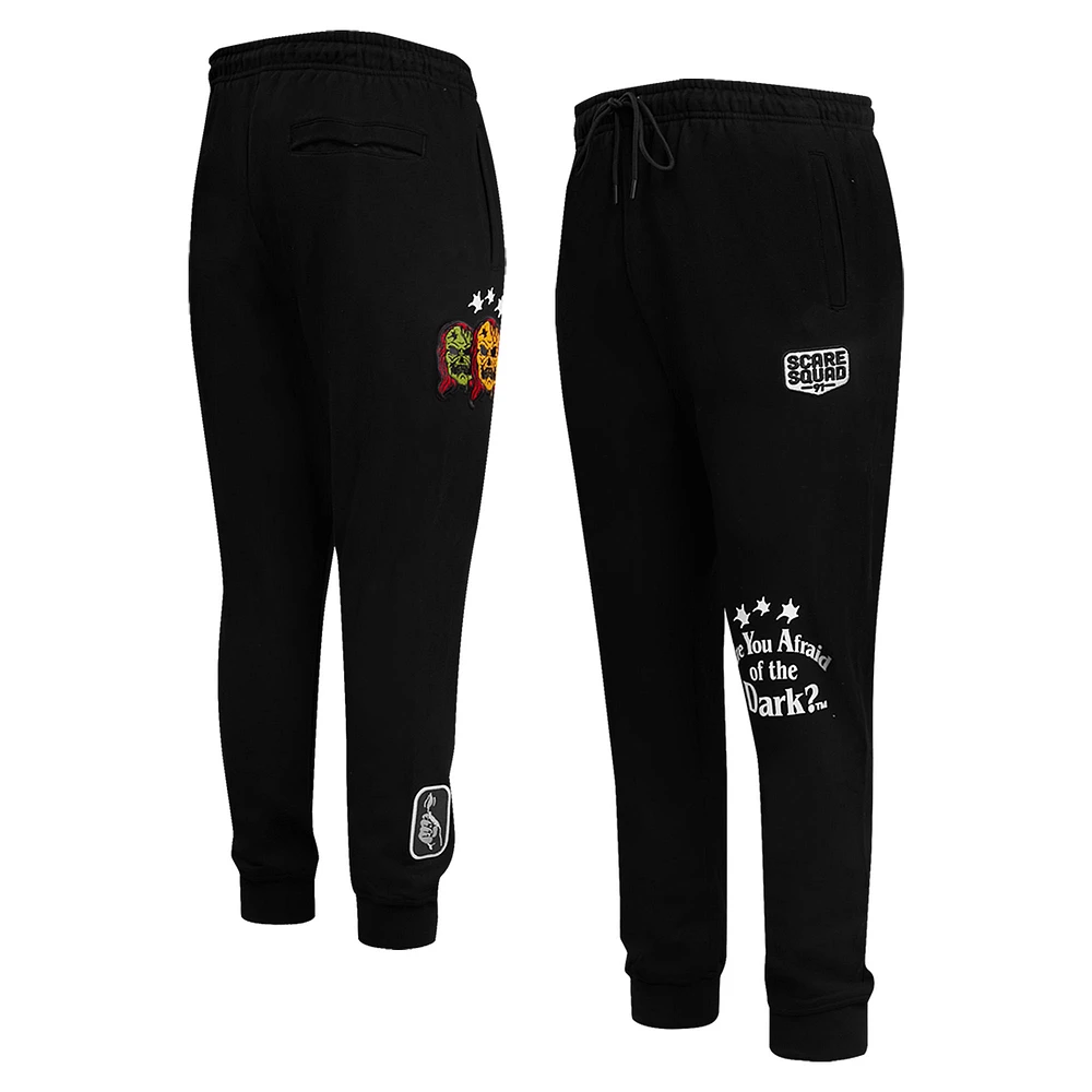Male Freeze Max Black Are You Afraid of the Dark? Keep It Creepy Joggers