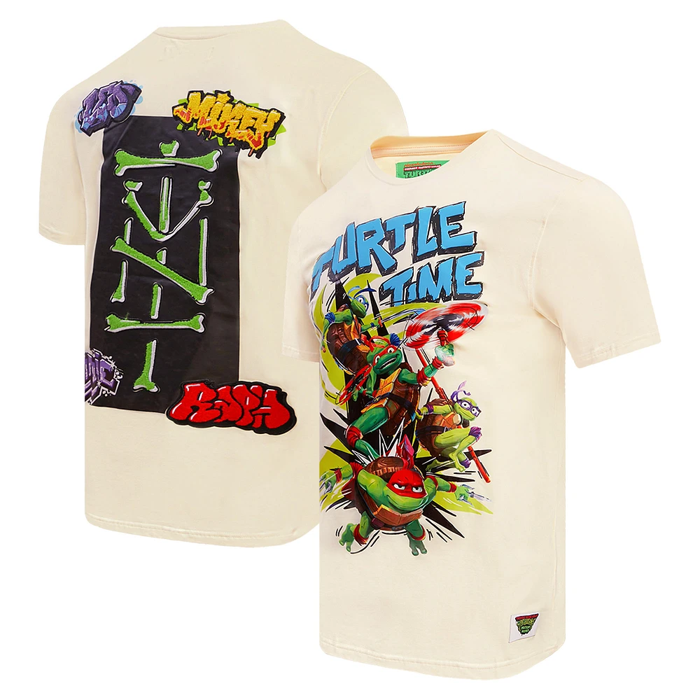 Unisex Freeze Max Natural Teenage Mutant Ninja Turtles Turtle Time Graphic T-Shirt