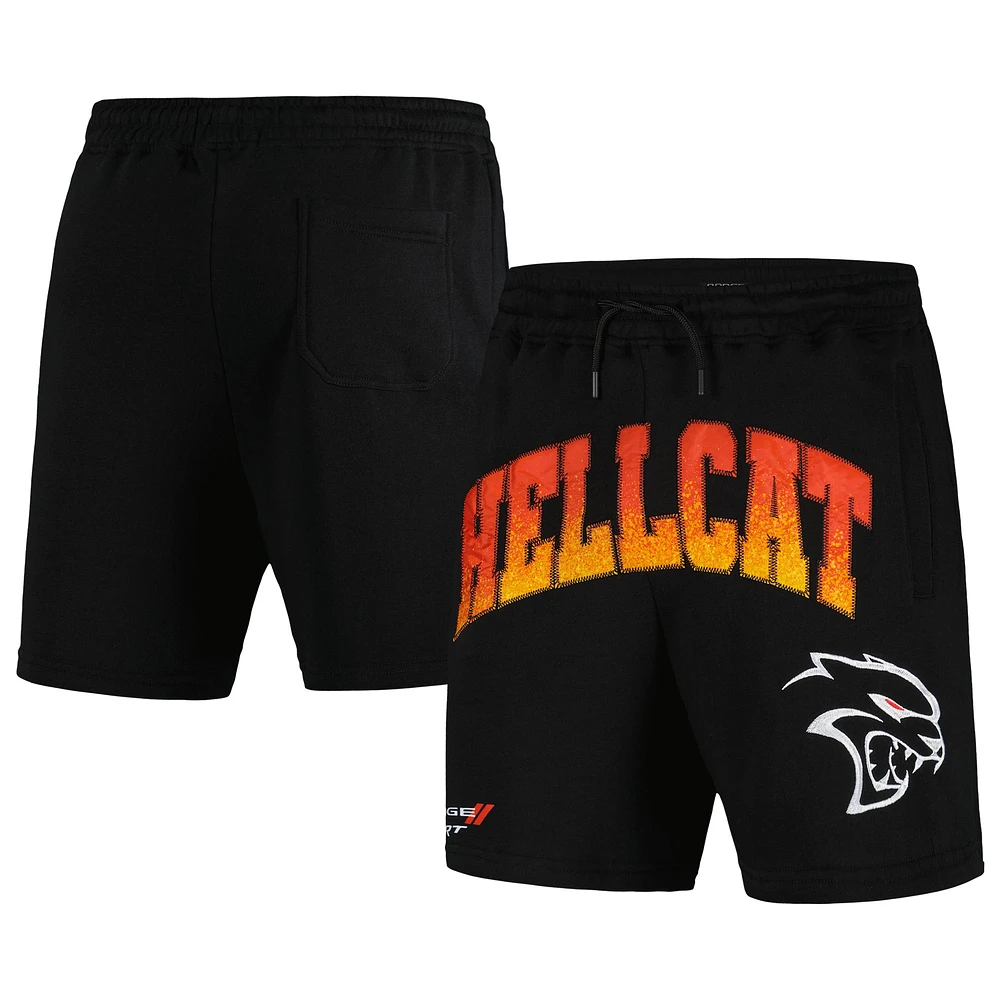 Men's Black Dodge Arc Shorts