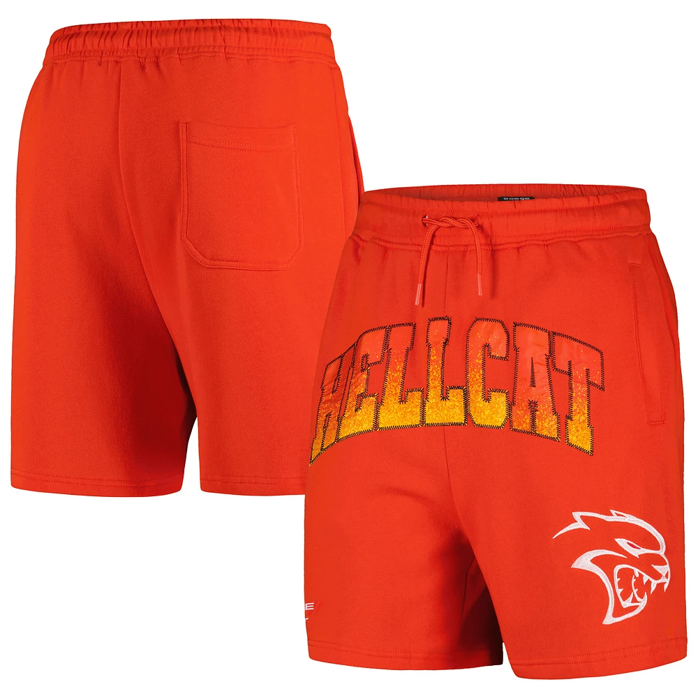 Men's Red Dodge Hellcat Arc Shorts
