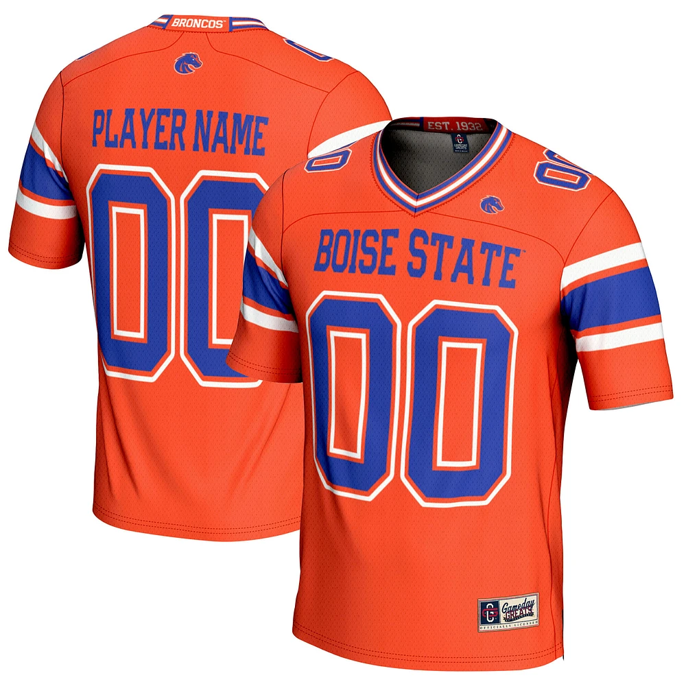 Men's GameDay Greats Boise State Broncos NIL Pick-A-Player Football Jersey