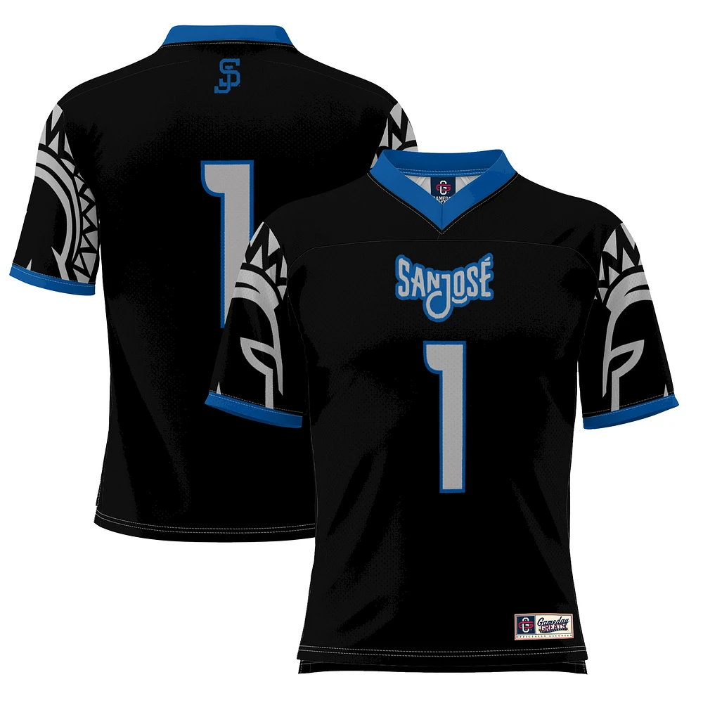 Youth GameDay Greats #1 Black San Jose State Spartans Football Jersey