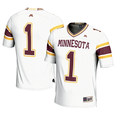 Youth GameDay Greats #1 White Minnesota Golden Gophers Football Jersey