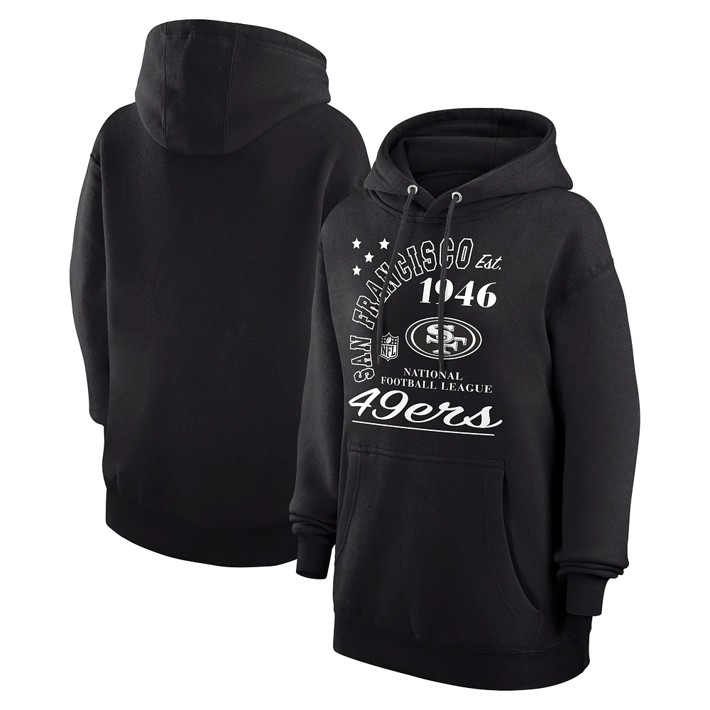 Unisex Starter San Francisco 49ers Arch Team Fleece Pullover Hoodie