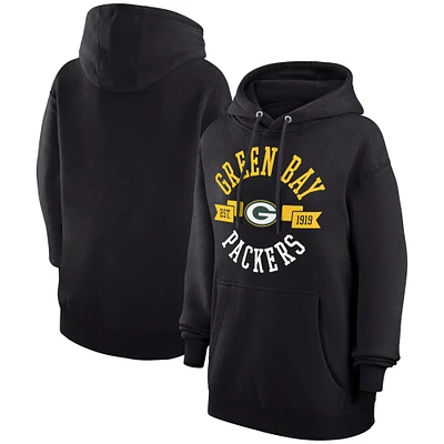 Women's G-III 4Her by Carl Banks Green Bay Packers City Graphic Team Fleece Pullover Hoodie