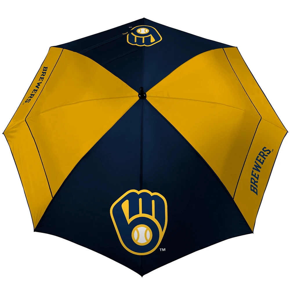 WinCraft Milwaukee Brewers 62" WindSheer Lite Golf Umbrella