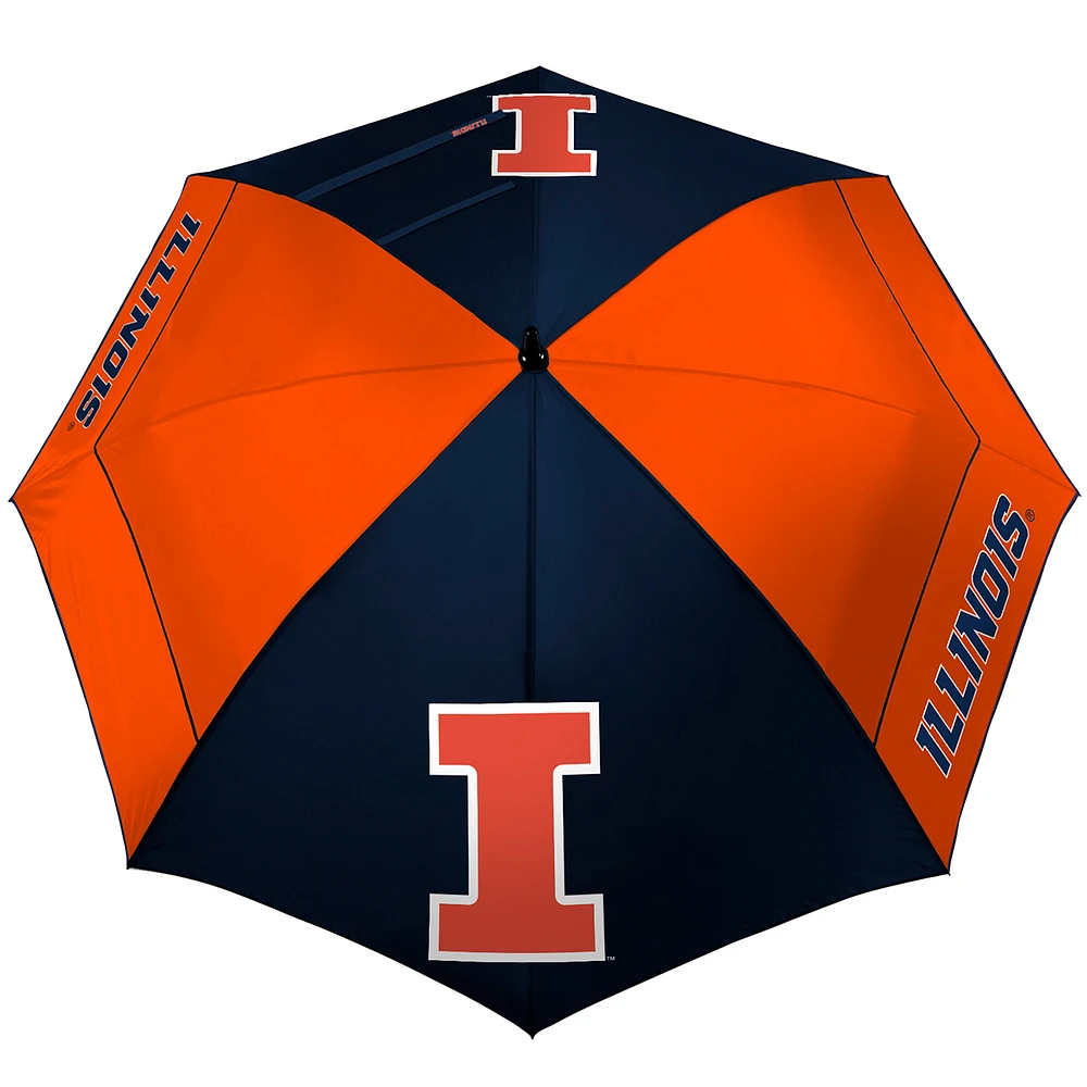 WinCraft Illinois Fighting Illini 62" WindSheer Lite Golf Umbrella