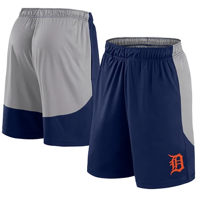 Men's Fanatics Navy/Gray Detroit Tigers Go Hard Shorts