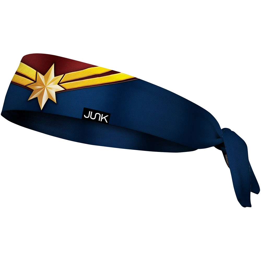 Unisex Captain Marvel Suit Up Tie Headband