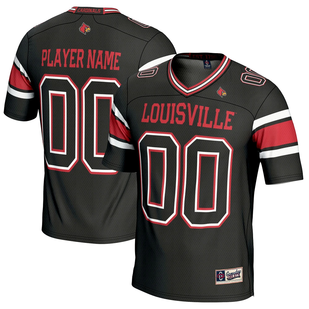 Men's GameDay Greats Louisville Cardinals NIL Pick-A-Player Football Jersey