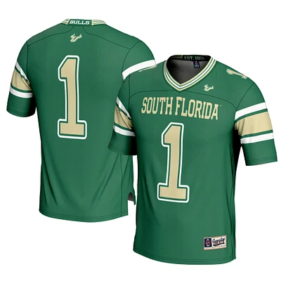 Youth GameDay Greats #1 Green South Florida Bulls Football Jersey