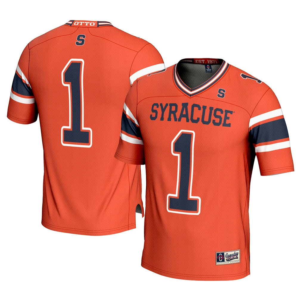 Men's GameDay Greats #1 Orange Syracuse Football Jersey