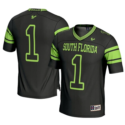 Men's GameDay Greats #1 Black South Florida Bulls Football Jersey