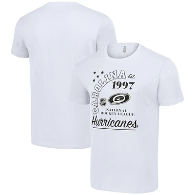 Men's Starter White Carolina Hurricanes Arch City Team Graphic T-Shirt