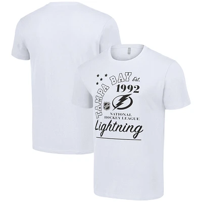 Men's Starter White Tampa Bay Lightning Arch City Team Graphic T-Shirt