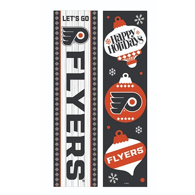 Philadelphia Flyers 47" Double Sided Christmas Leaner Fan Sign