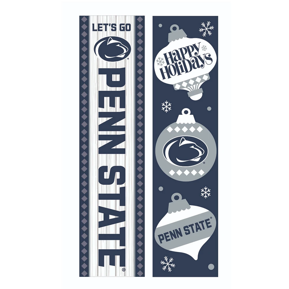 Penn State Nittany Lions 47" Double Sided Christmas Leaner Fan Sign