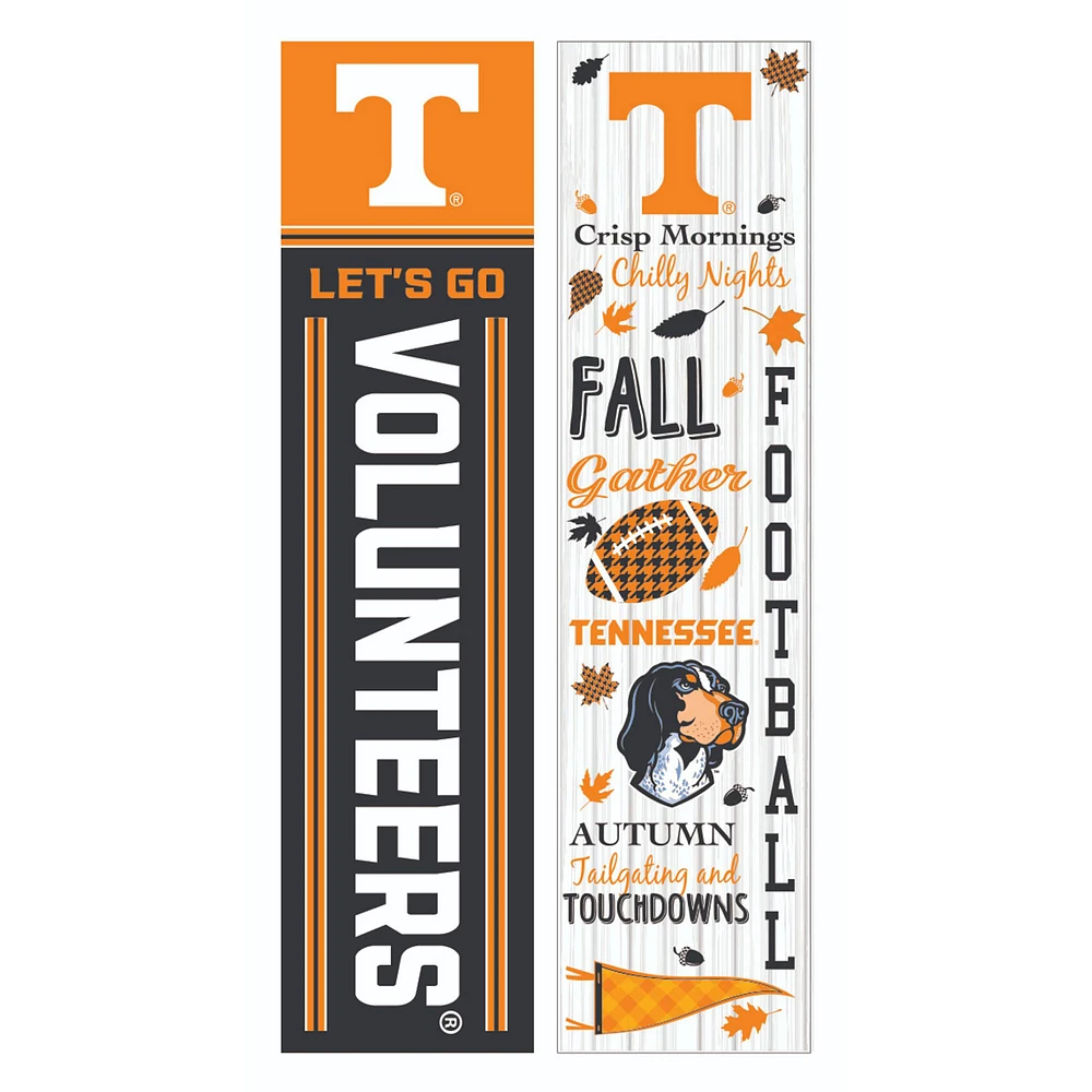 Tennessee Volunteers 47" Double Sided Fall Leaner Fan Sign