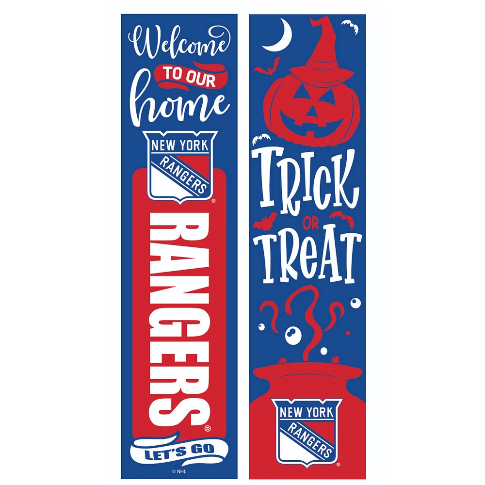 New York Rangers 47" Double Sided Halloween Leaner Fan Sign