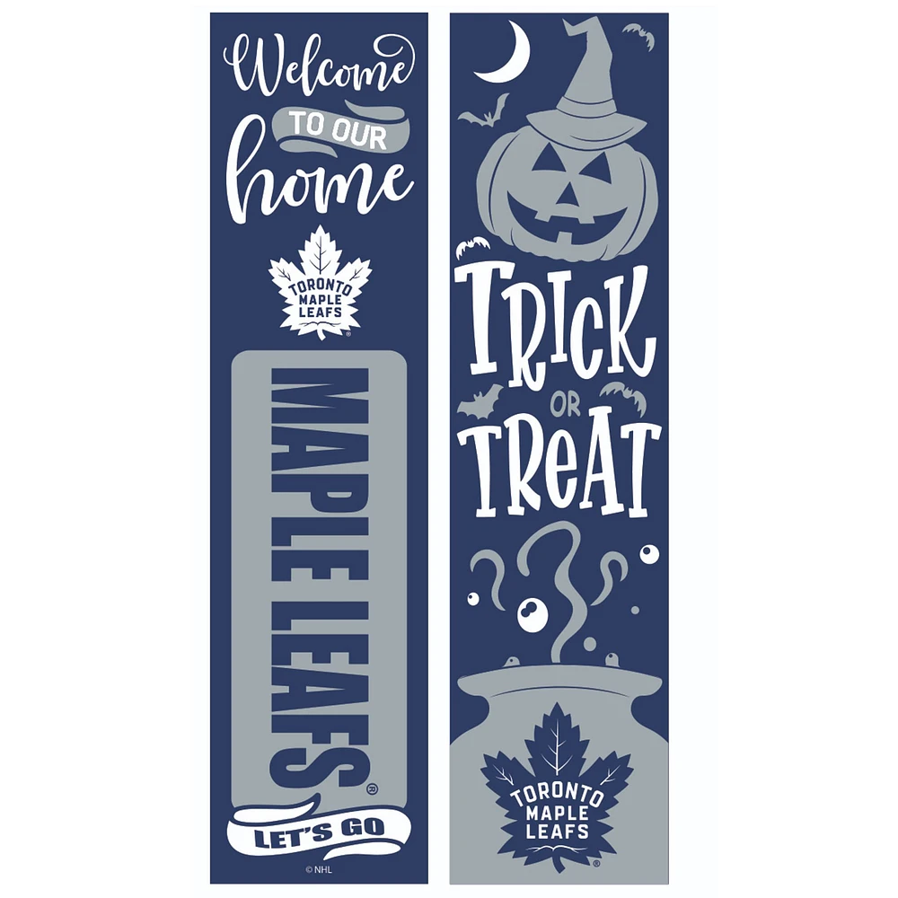 Toronto Maple Leafs 47" Double Sided Halloween Leaner Fan Sign