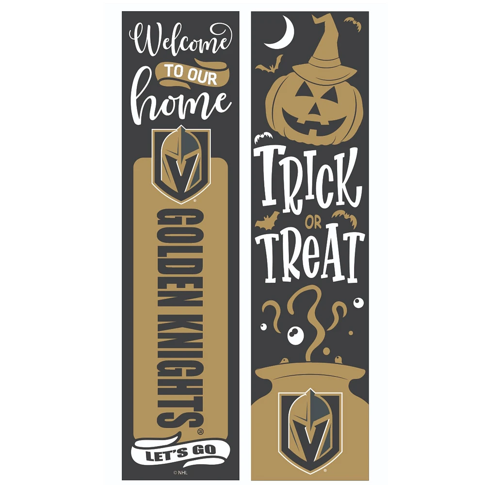 Vegas Golden Knights 47" Double Sided Halloween Leaner Fan Sign