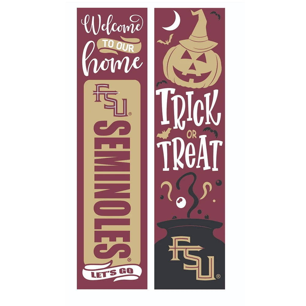 Florida State Seminoles 47" Double Sided Halloween Leaner Fan Sign