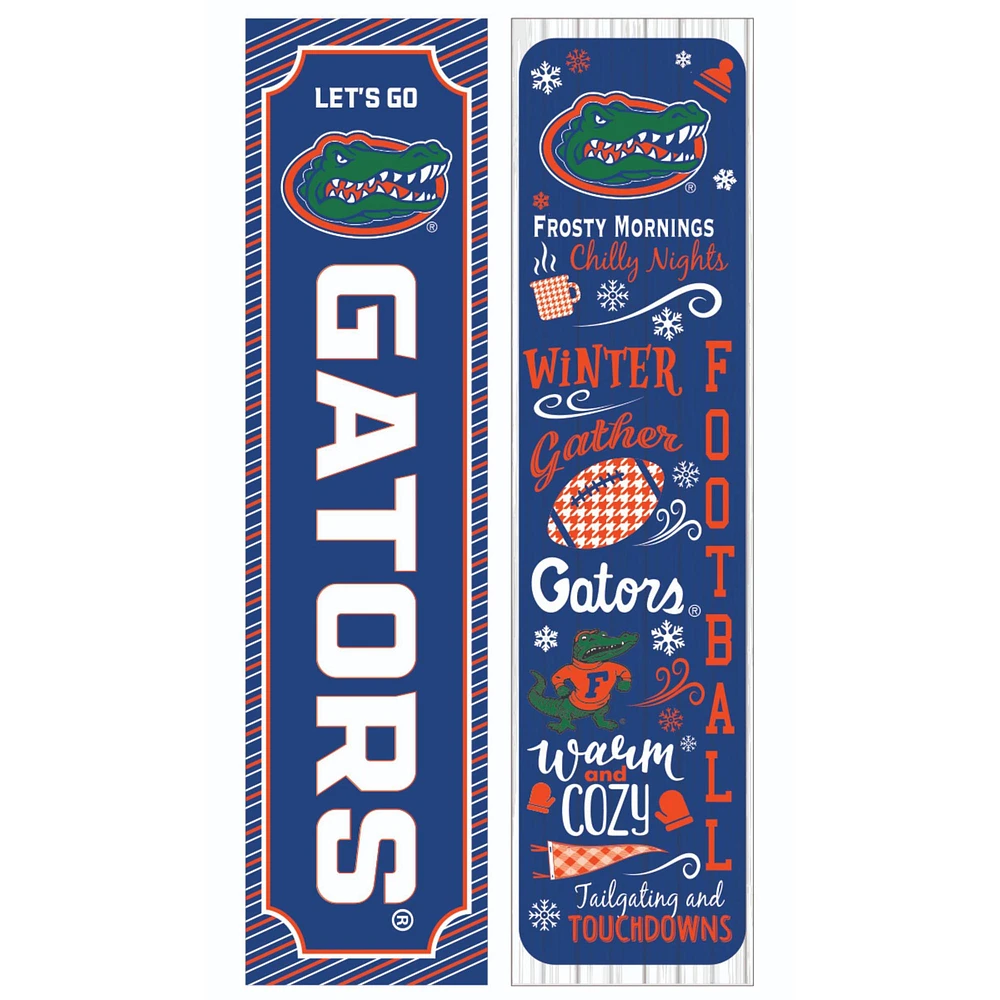 Florida Gators 47" Double Sided Winter Leaner Fan Sign