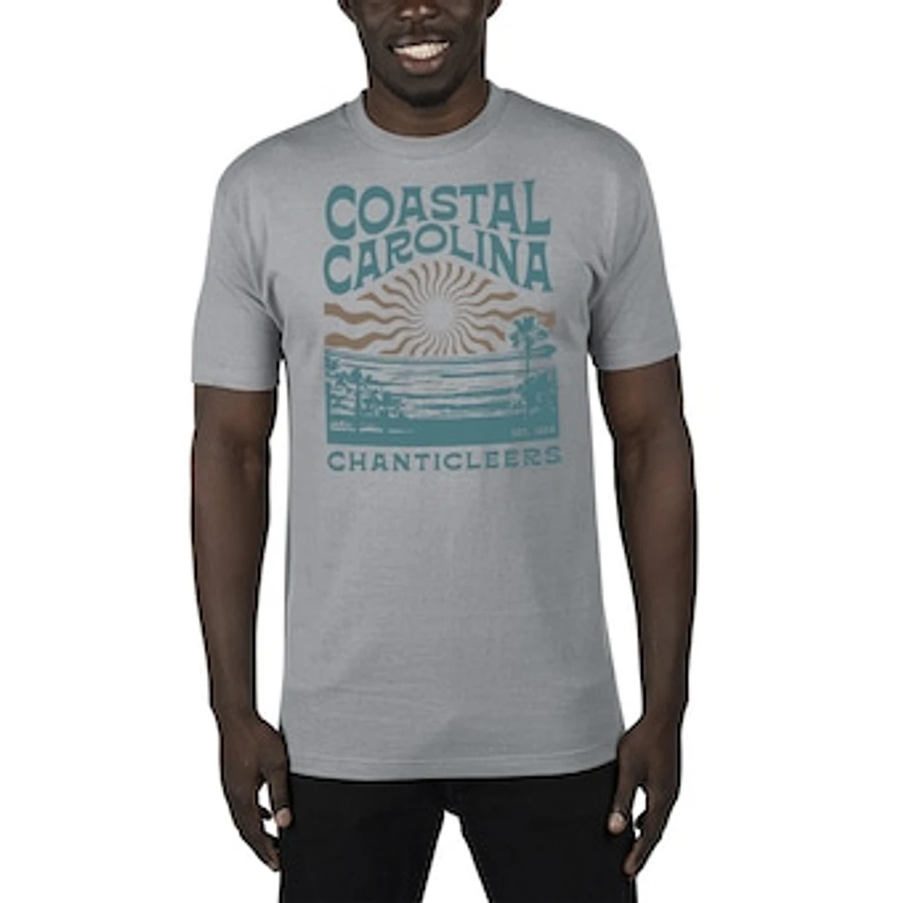 Men's Uscape Apparel Gray Coastal Carolina Chanticleers Sustainable Renew T-Shirt