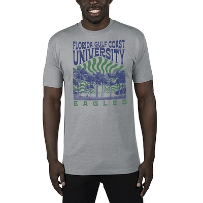 Men's Uscape Apparel Gray Florida Gulf Coast Eagles Sustainable Renew T-Shirt