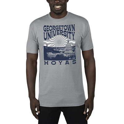 Men's Uscape Apparel Gray Georgetown Hoyas Sustainable Renew T-Shirt