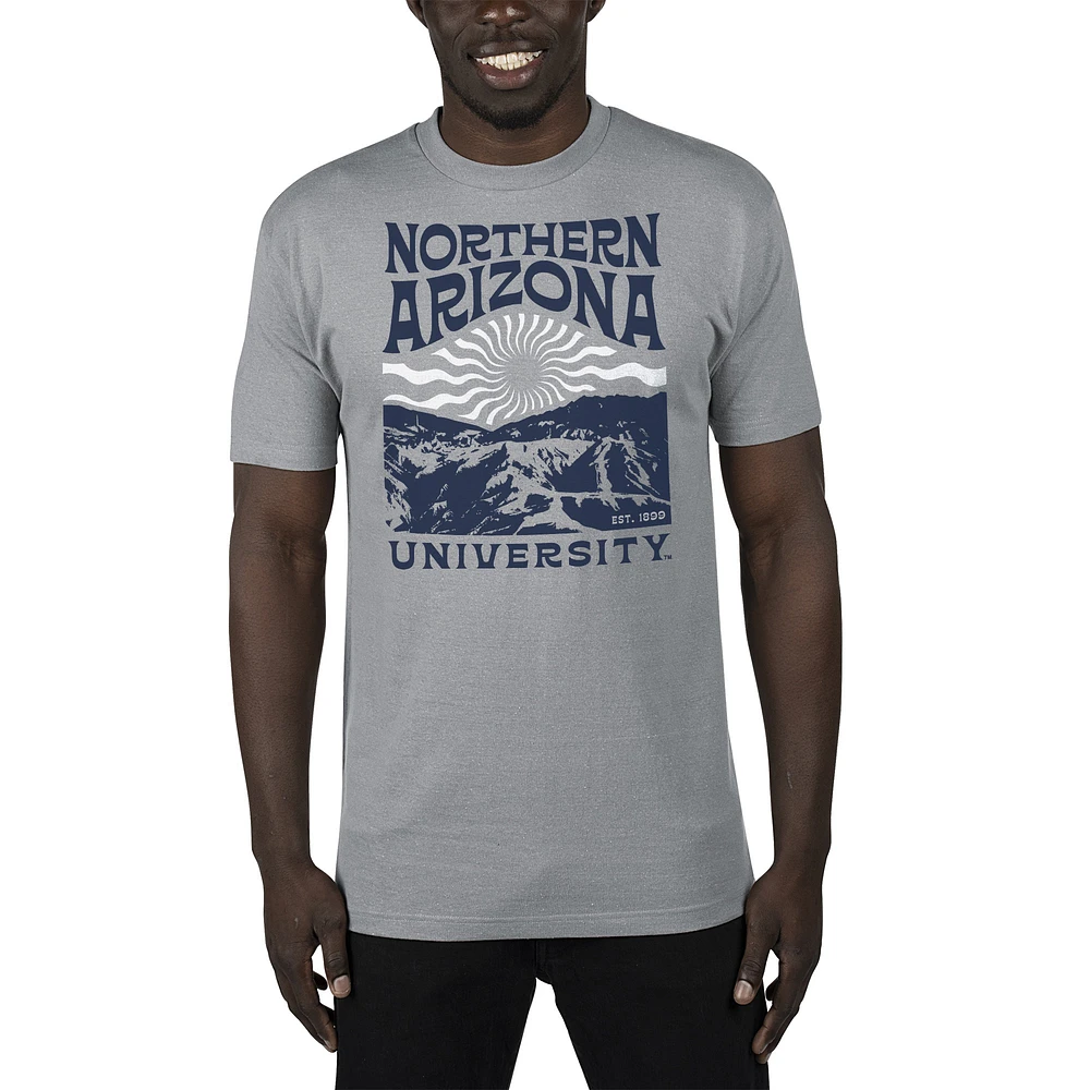 Men's Uscape Apparel Gray Northern Arizona Lumberjacks Sustainable Renew T-Shirt