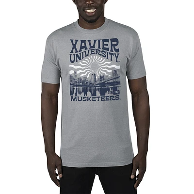 Men's Uscape Apparel Gray Xavier Musketeers Sustainable Renew T-Shirt