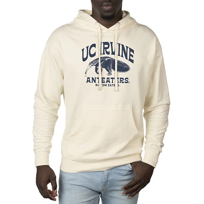Men's Uscape Apparel Cream UC Irvine Anteaters Standard Pullover Hoodie