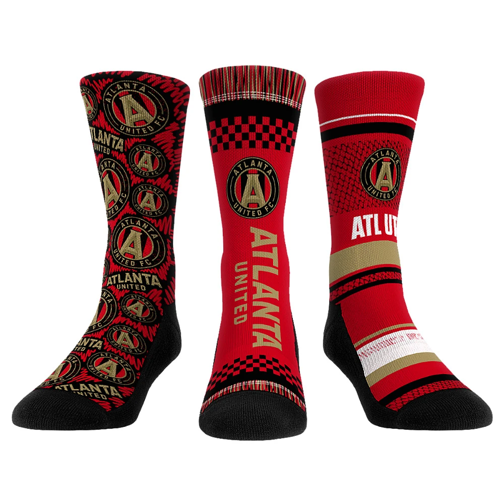 Youth Rock Em Socks Atlanta United FC Three-Pack Crew Socks Set