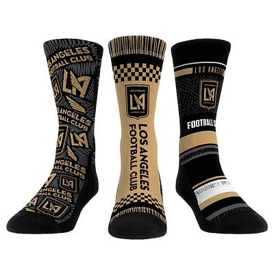 Youth Rock Em Socks LAFC Three-Pack Crew Socks Set
